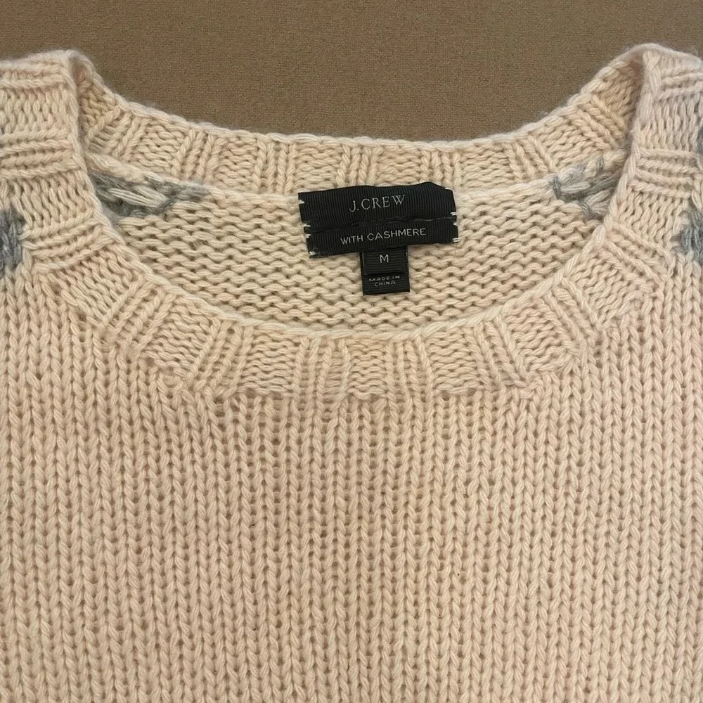 J. Crew Sweater (With Cashmere/Wool Blend) Size Medium